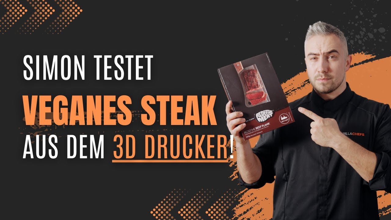 Wie schmeckt das vegane Steak aus dem 3D Drucker von Redefine Meat?