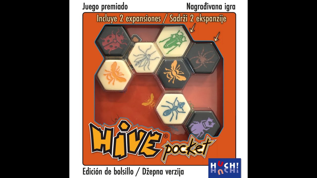 Unboxing y Cómo Jugar Hive Pocket - Gen42/Maldito Games