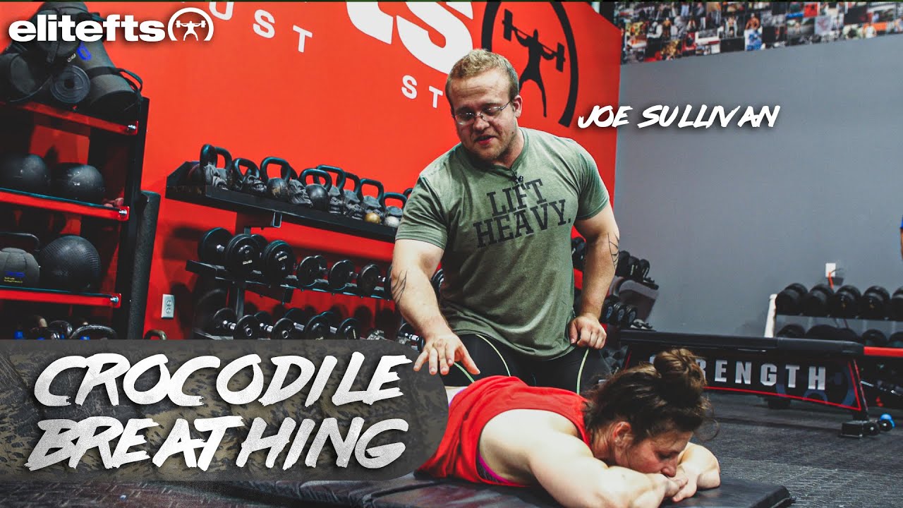 Joe Sullivan Demonstrates Crocodile Breathing | elitefts.com