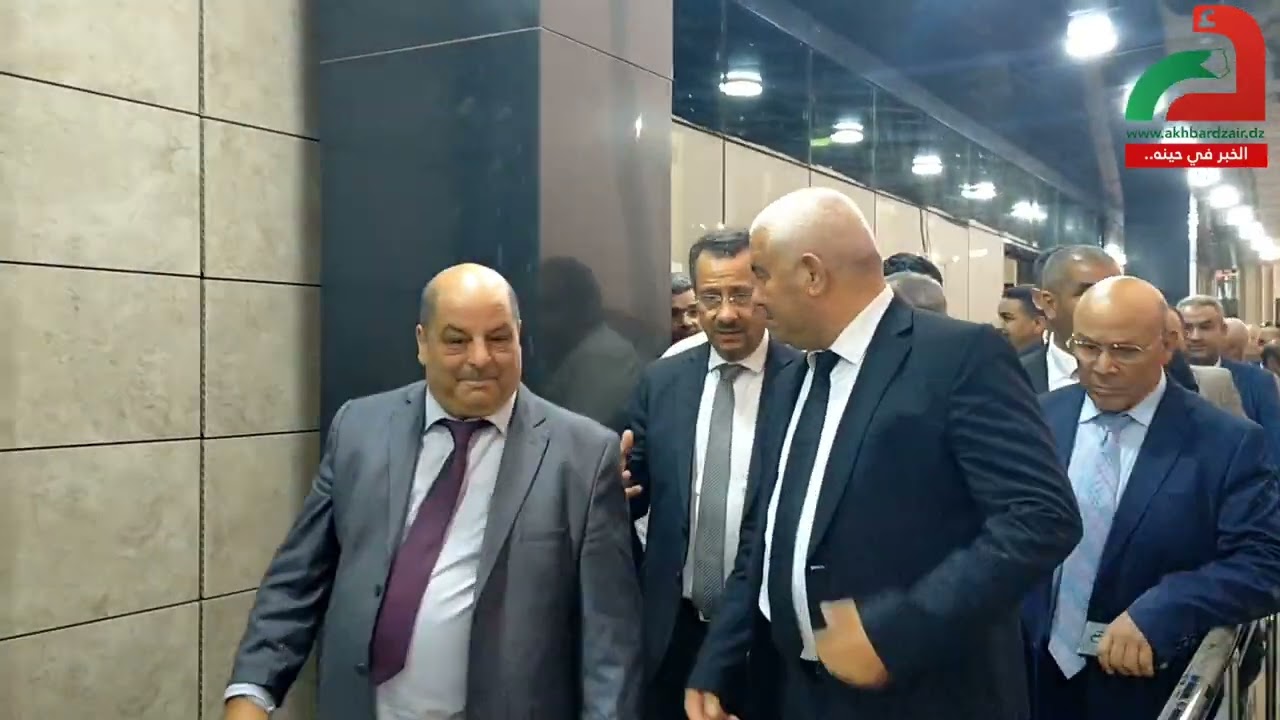 مشاهد جد رائعة من داخل محطة السكة الحديدية بالجلفة ووزير الأشغال العمومية يبدي إعجابه الكبير بها