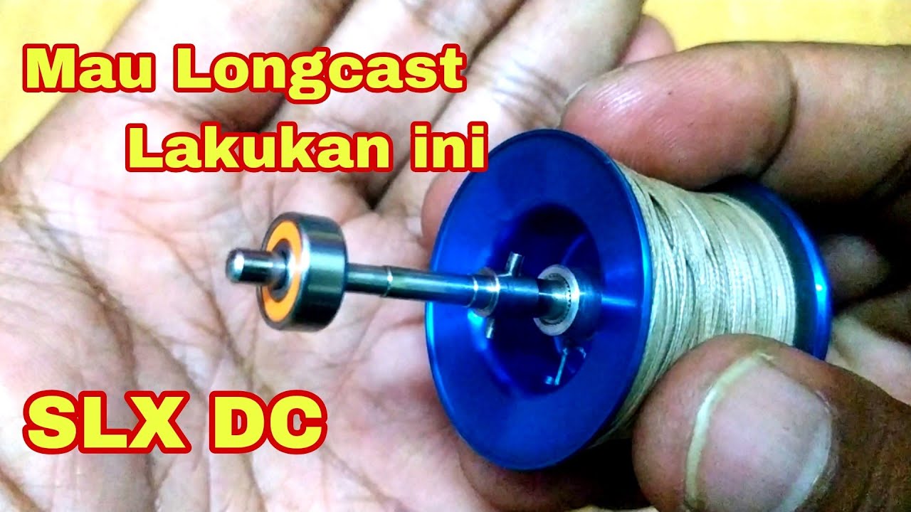 Cara ganti Bearing Ceramic  Shimano SLX DC 151XG || Hi Speed