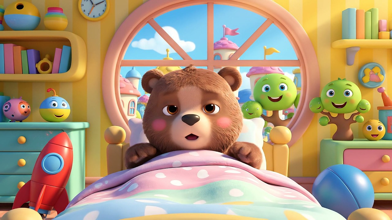 El Oso Dormilón Ronca ¡Ronca, Ronca, Ronca! | Canciones de Invierno y Sueño para Niños