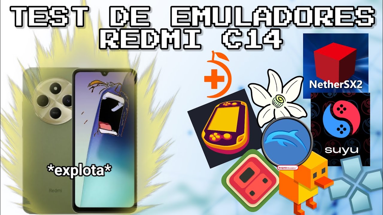 ¿Cuál es la potencia de mi Redmi C14?|Test de emuladores