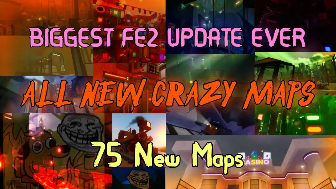 ALL NEW CRAZY MAPS in Flood Escape 2's BIGGEST UPDATE EVER (70+ New Maps: Part 5)