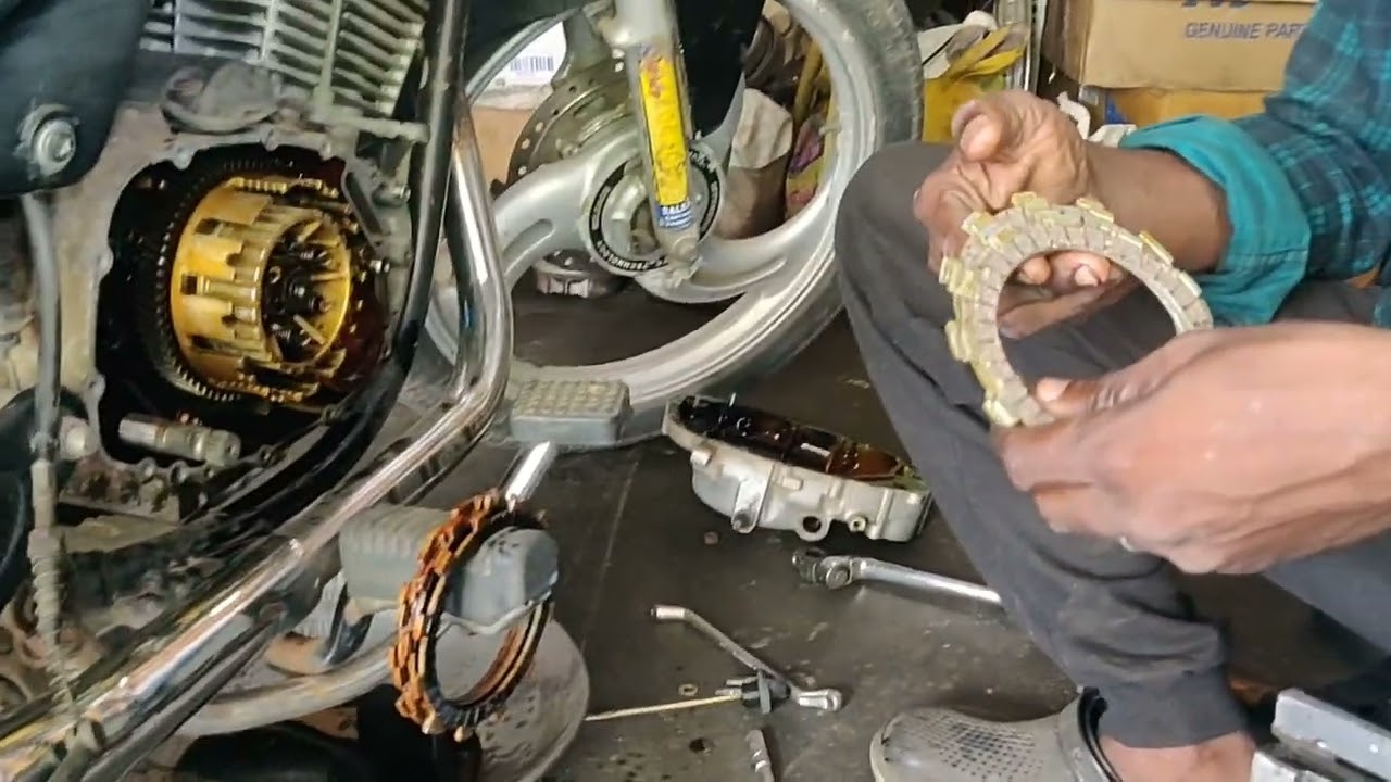Suzuki Fiero Clutch Plate Fitting and Assemble
