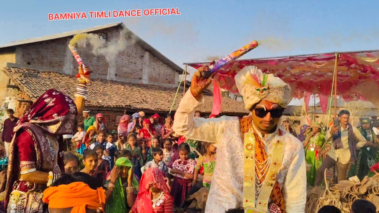 Adivasi Dulha Dulhan Ka Dance ✓Video Amba2025 || आदिवासी दूल्हा दुल्हन डांस अम्बा फुलमाल
