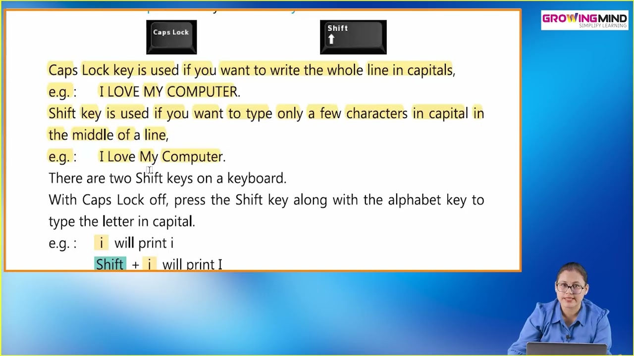 Ch 7 | Fun with Wordpad  | Let's Log On | Class 02 | Growing Mind | For children