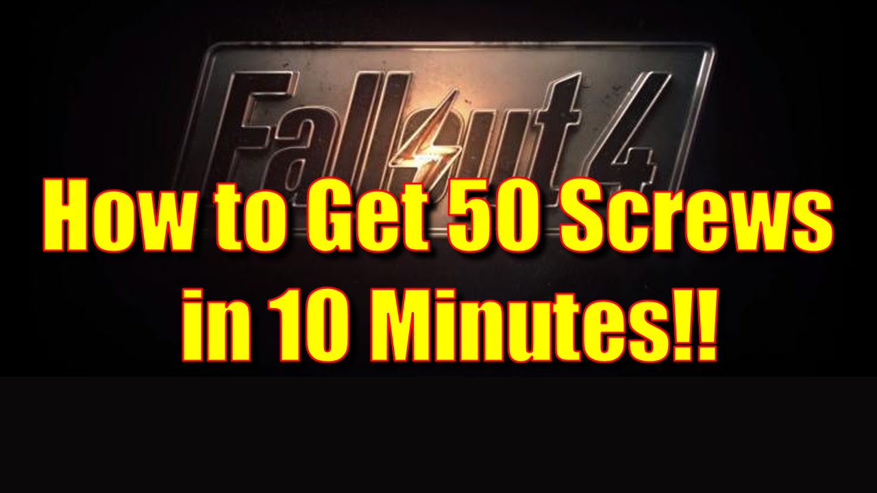 Геймплей Fallout 4 — как получить 50 винтов за 10 минут!!