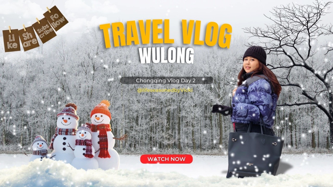 Memorable day of traveling in group tour Wulong Chongqing🇨🇳တရုတ်tour leaderနဲ့ရန်ဖြစ်ရင်းပျော်ခဲ့သော