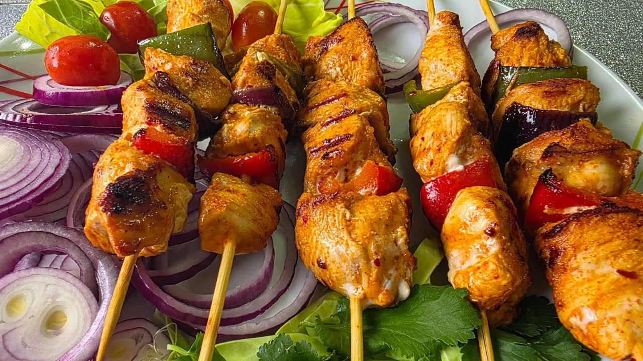 Juicy Chicken Shish Kabab Skewers Recipe  | Chicken Shish Kebabs | Chicken Shish Marinade | Cooking