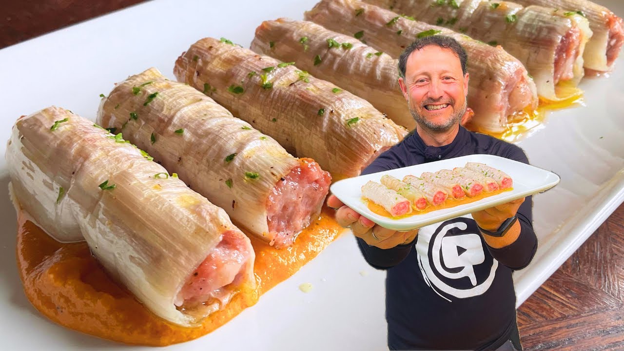 PUERROS RELLENOS 🤩 Con lo Fácil que se preparan y lo buenos que están 😋 - GUILLE RODRIGUEZ