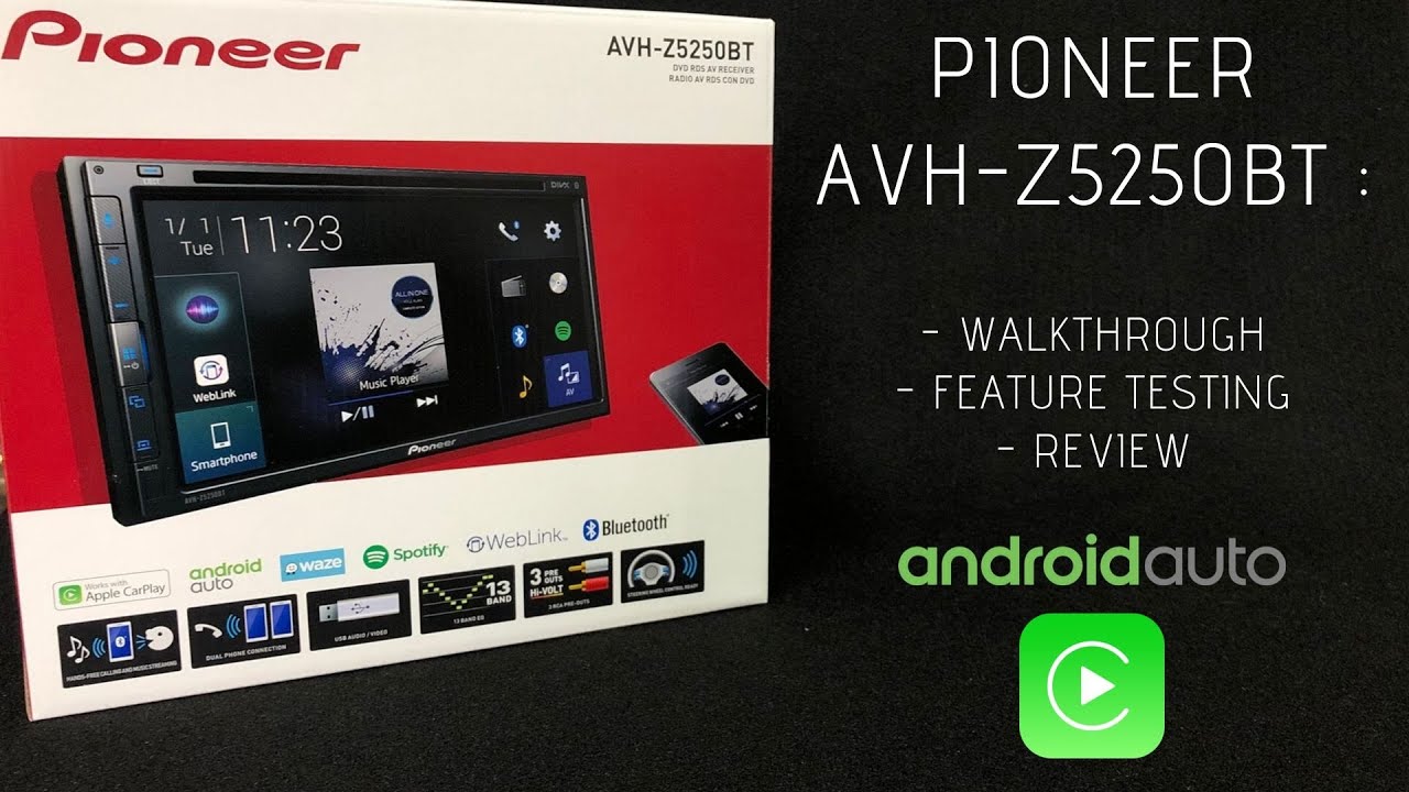 Pionner AVH-Z5250BT Walkthrough + Review