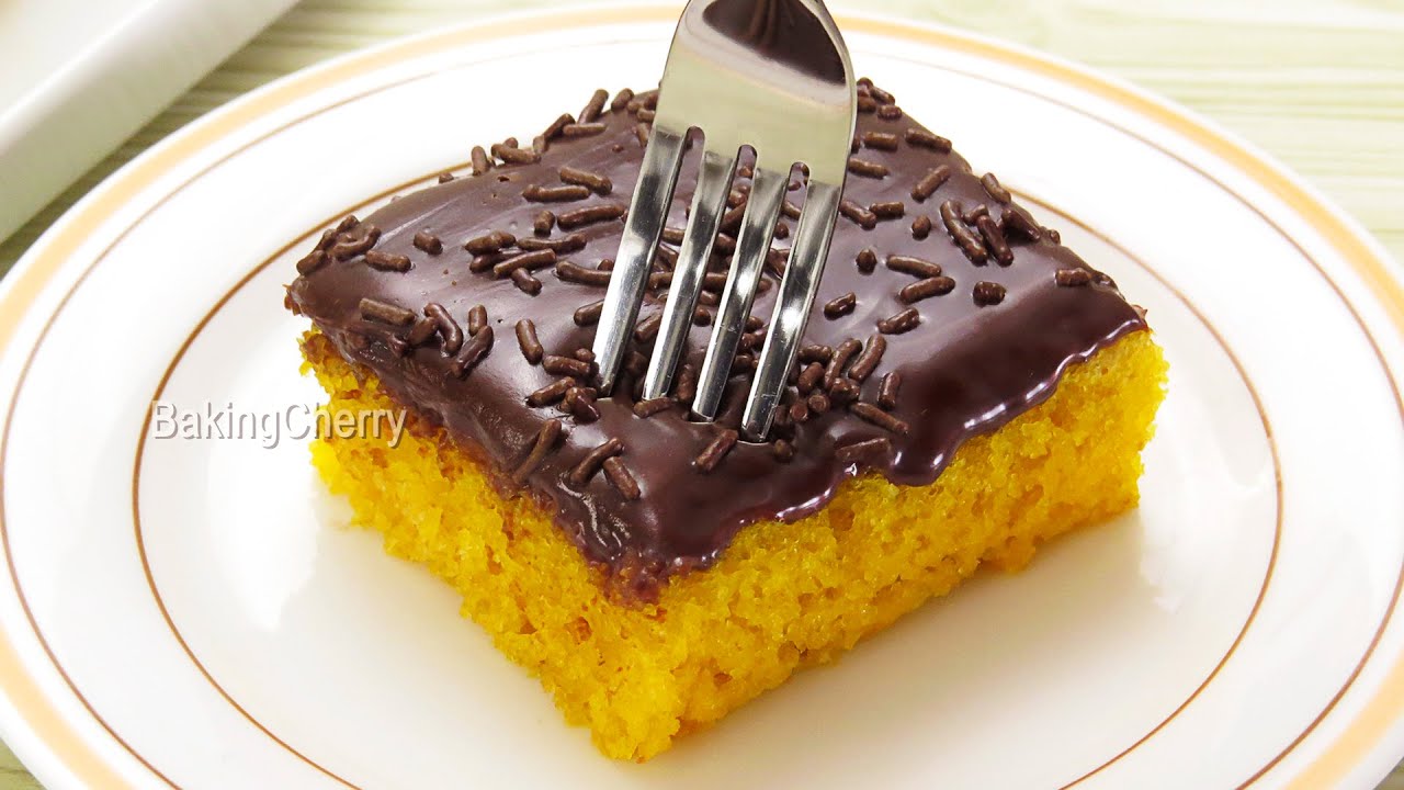 You'll want to make this cake again and again! It's so soft and tasty!