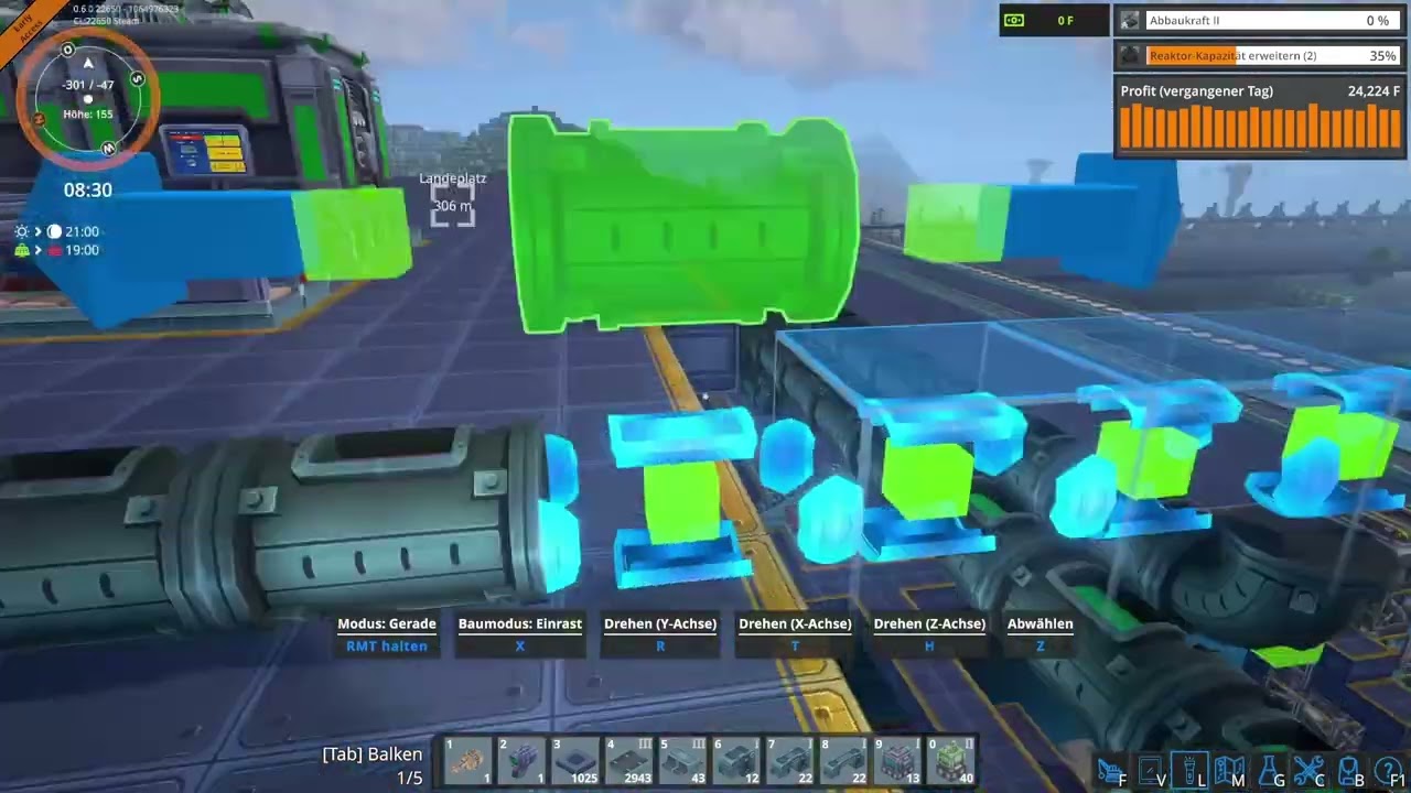 Foundry Erdplanet Video 189, ohne Ton, ohne Mods - von 0 zur größten Fabrik dieser Welt !