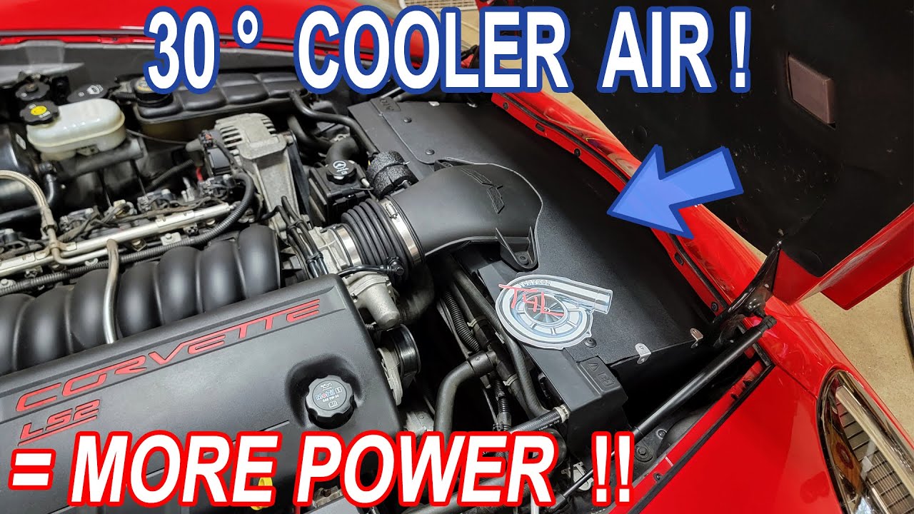 C6 Corvette Air Intake Heat Shield & LS3/7 Air Intake (& MAF Sensor) Upgrade FINALE!