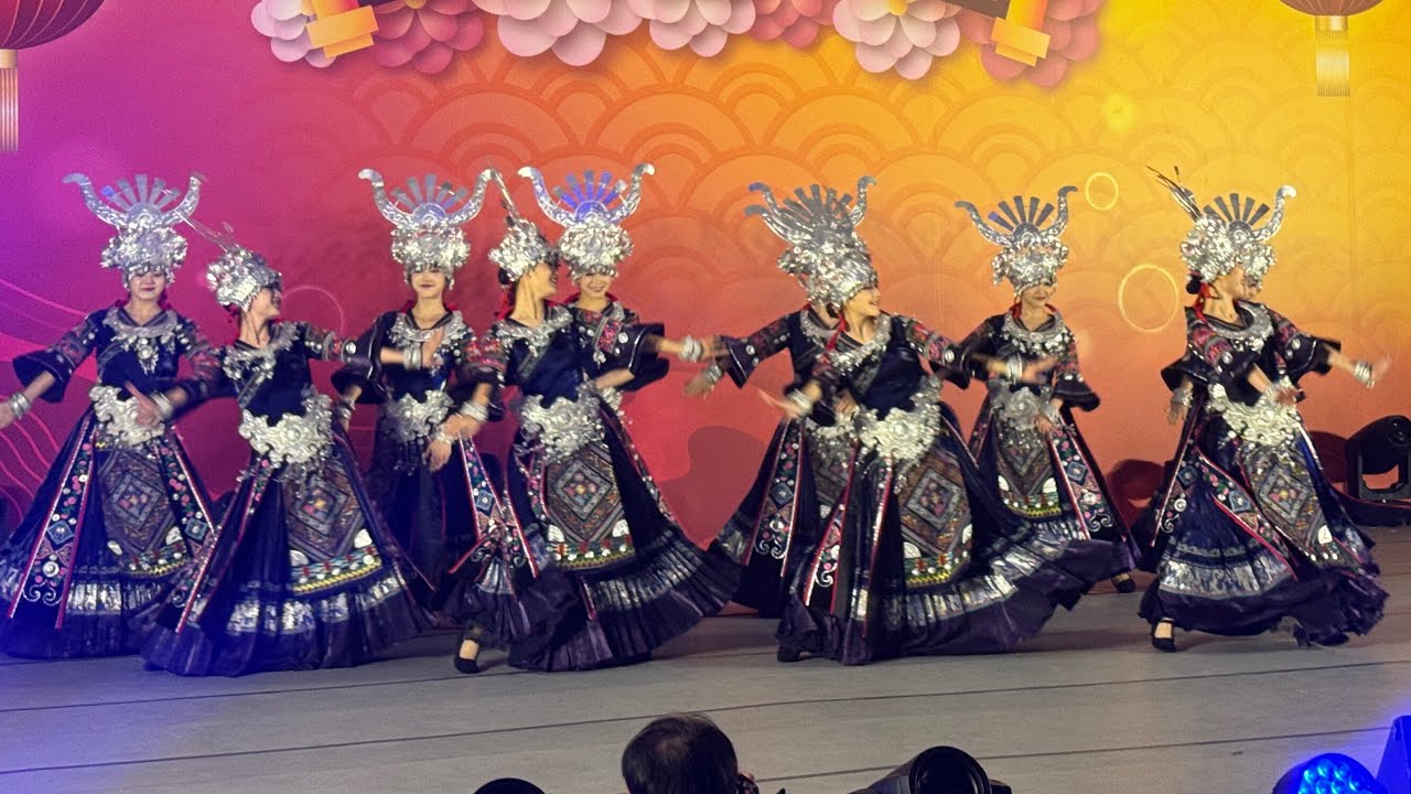 Chinese Miao dance 
