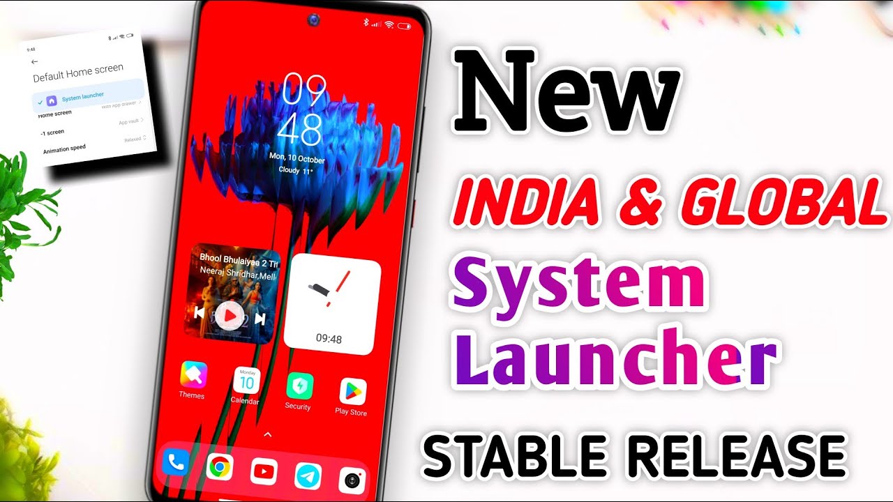 🇮🇳New Stable Miui 13 System Launcher Released With Performance Improvement But Nothing New
