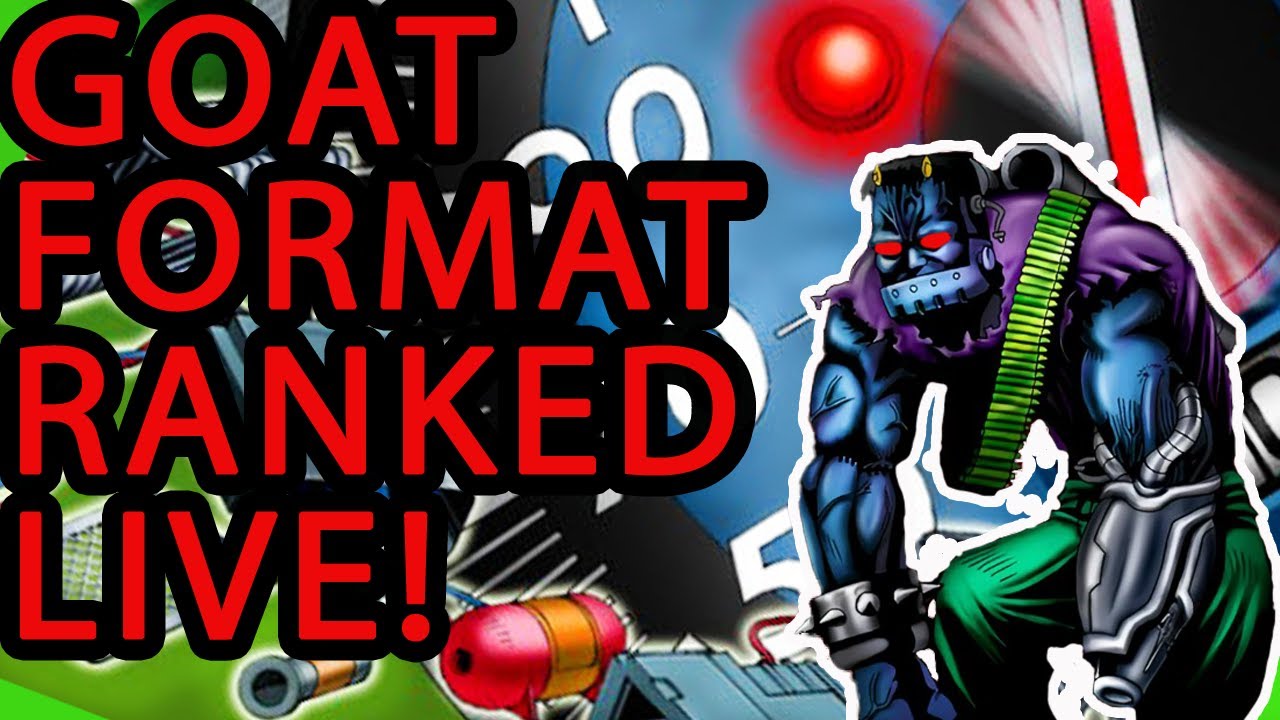 YuGiOh GOAT Format LIVE RANKED Duel! New Machine OTK vs Zombies - Explaining Thought Process LIVE!