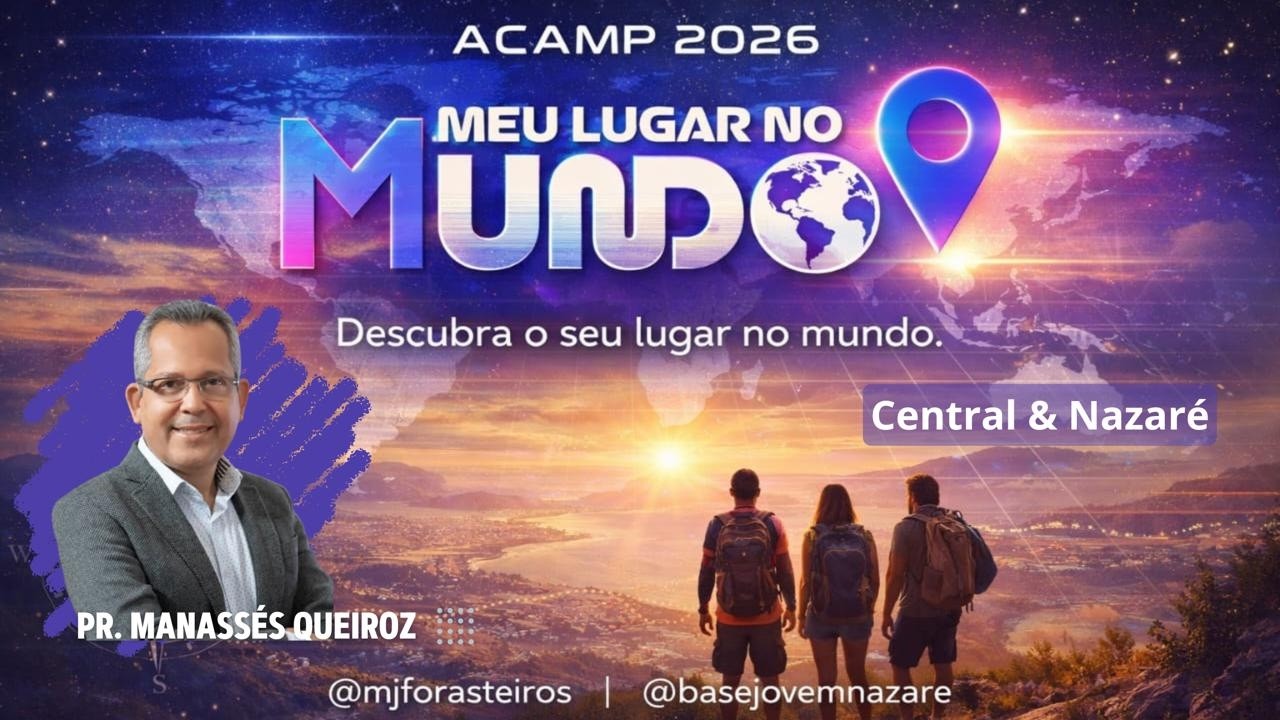 O Meu lugar no Mundo | Retiro de Carnaval | Domingo | 15/02/2026