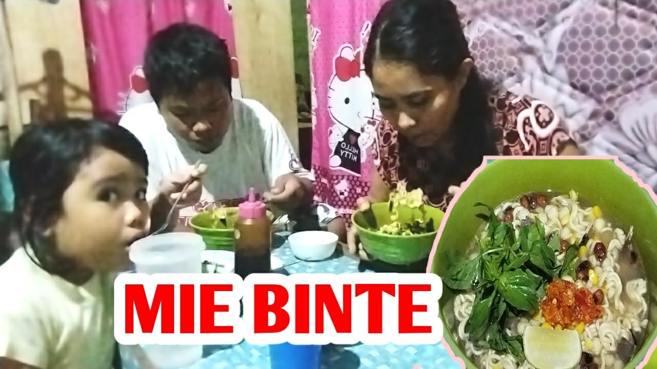 MAKAN MIE BINTE‼️OLAHAN DARI JAGUNG PULUT