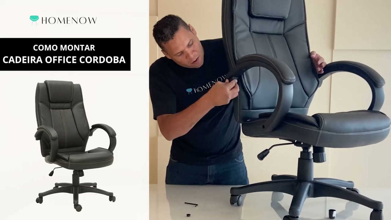 Como Montar Cadeira de Escritório Cordoba