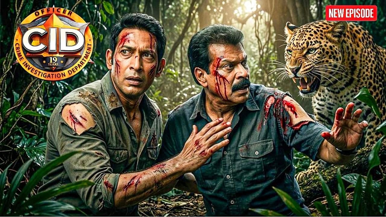 जंगल में Freedy और Sachin  का हुआ एक तेंदुआ से सामना || CID | Latest Episode ||