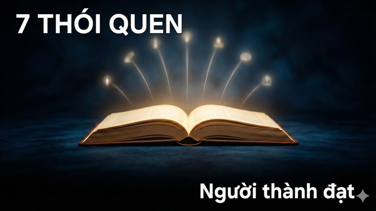 7 Thói quen của người thành đạt | tóm tắt sách giúp bạn thành công bền vững