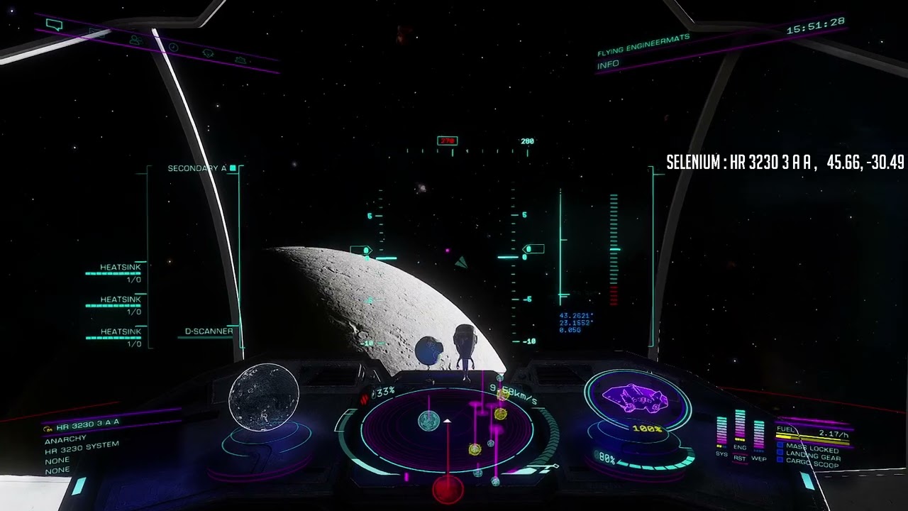 Elite Dangerous How to use Planetary Coordinates Easy explanation