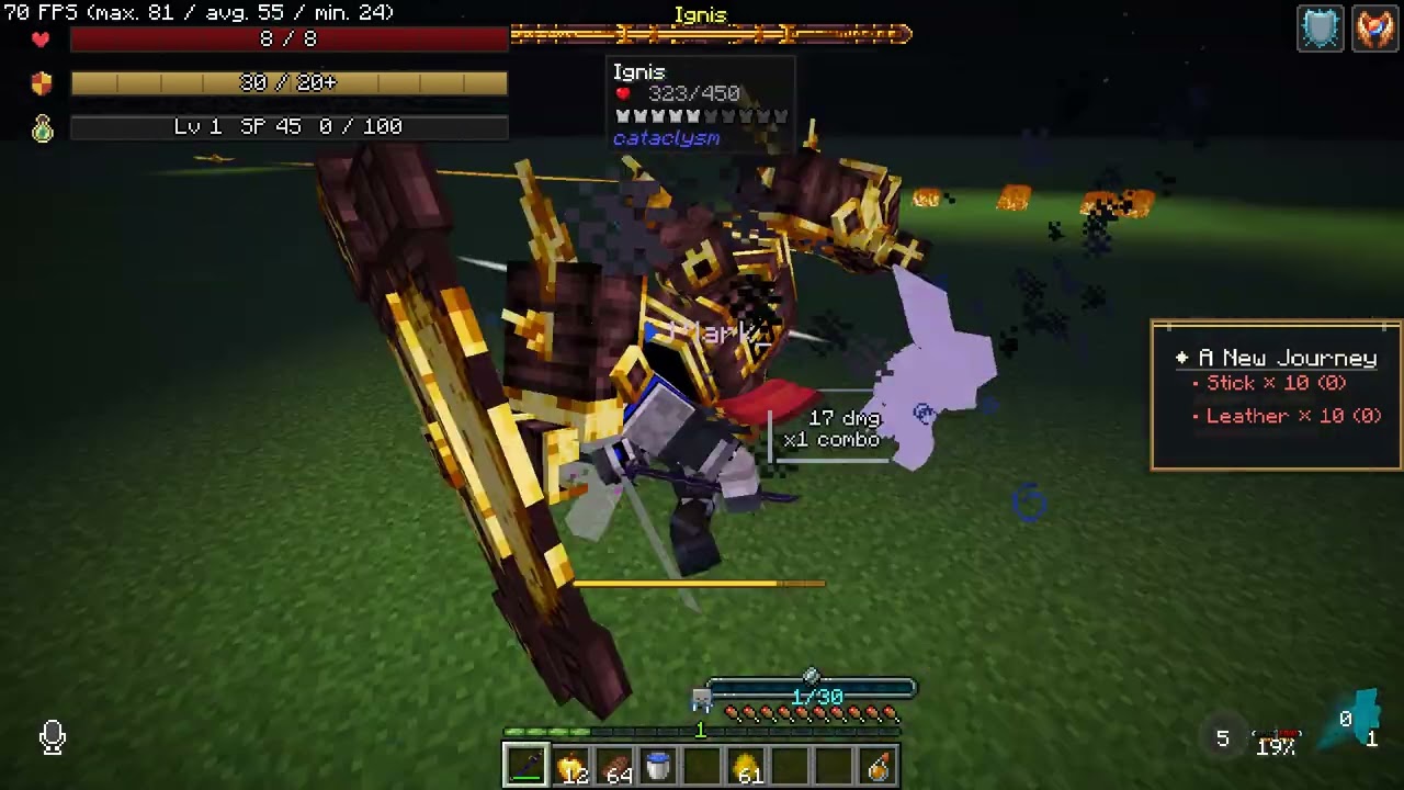 Fighting Epic Fight Mode Ignis