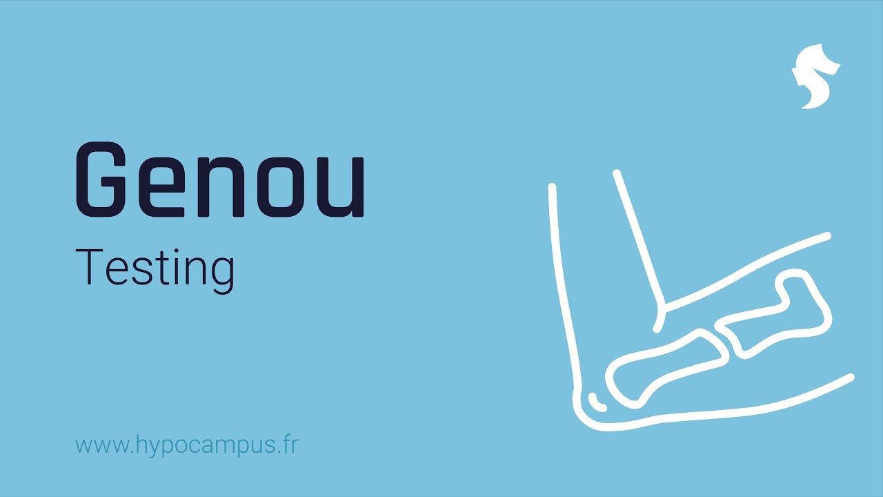 Genou - Testing