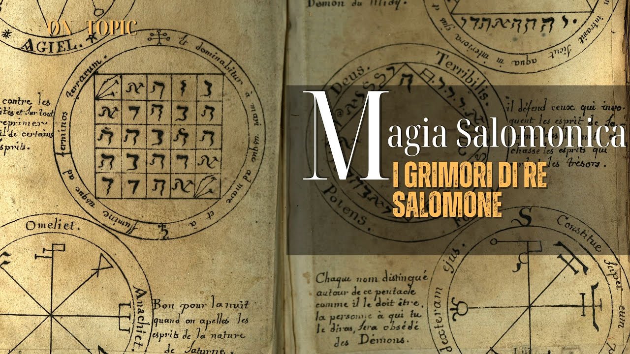 Magia Salomonica: I grimori di Re Salomone - con Andrea Pellegrino