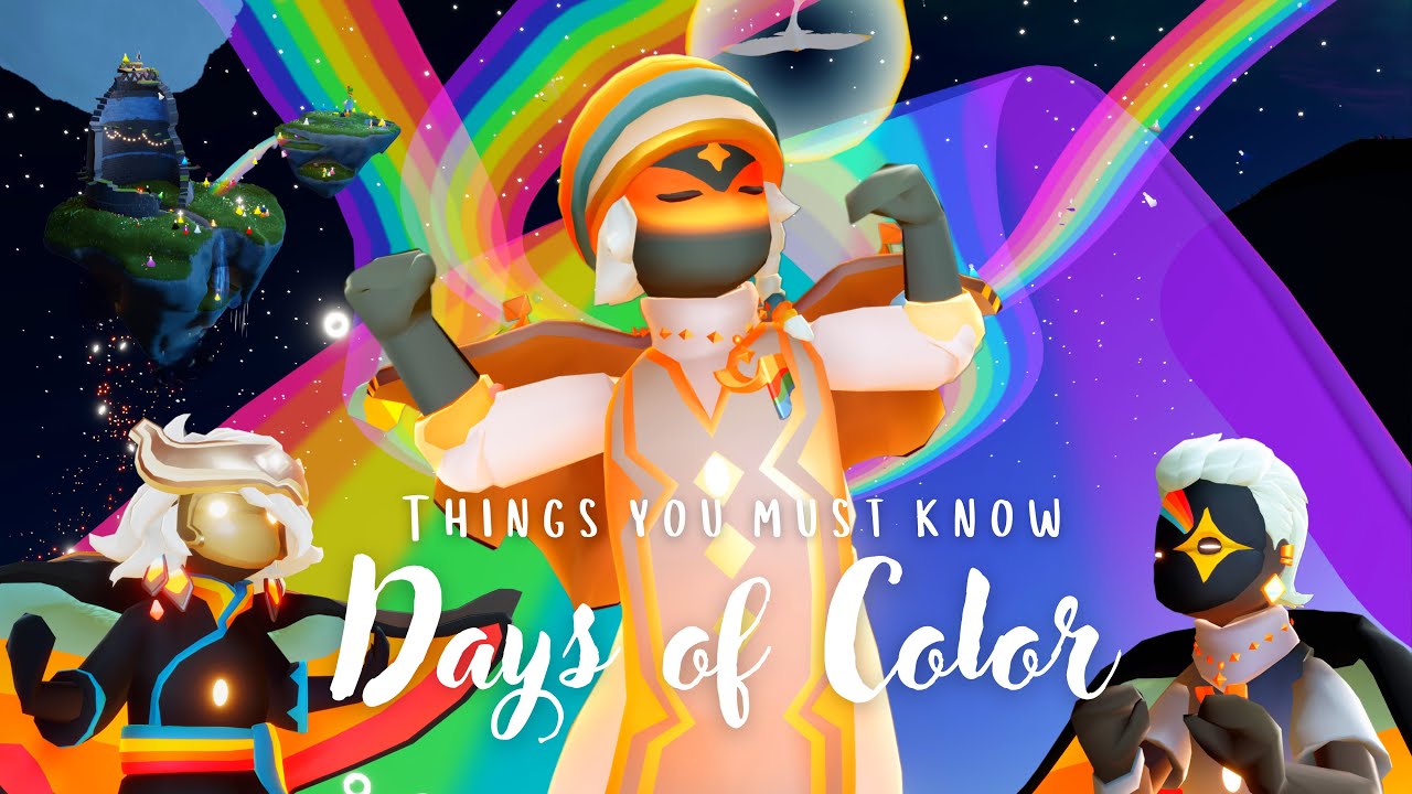 10 Things You Must Know - Days of Color x The Trevor Project | Sky children of the light | Noob Mode