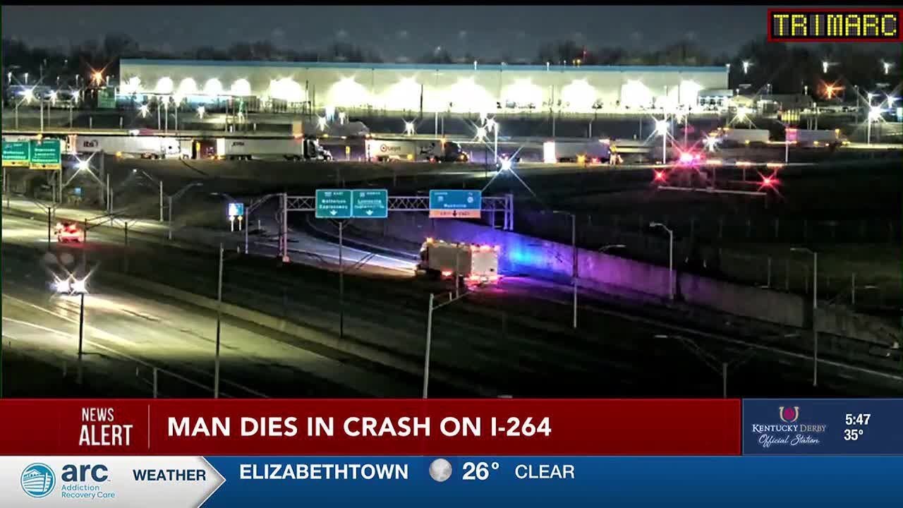 Man dies in crash on Watterson Expressway
