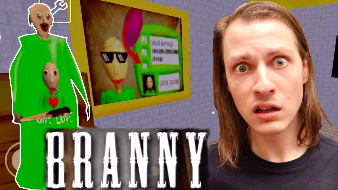 BRANNY : GRANNY ET BALDI'S BASICS SE MÉLANGENT DANS L'HORREUR ! JEU GRATUIT SMARTPHONE MAX