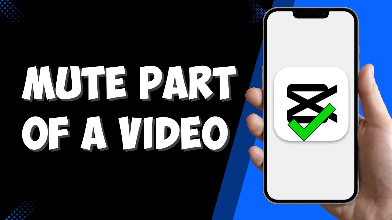 How to Mute Part of a Video in CapCut (Full guide)