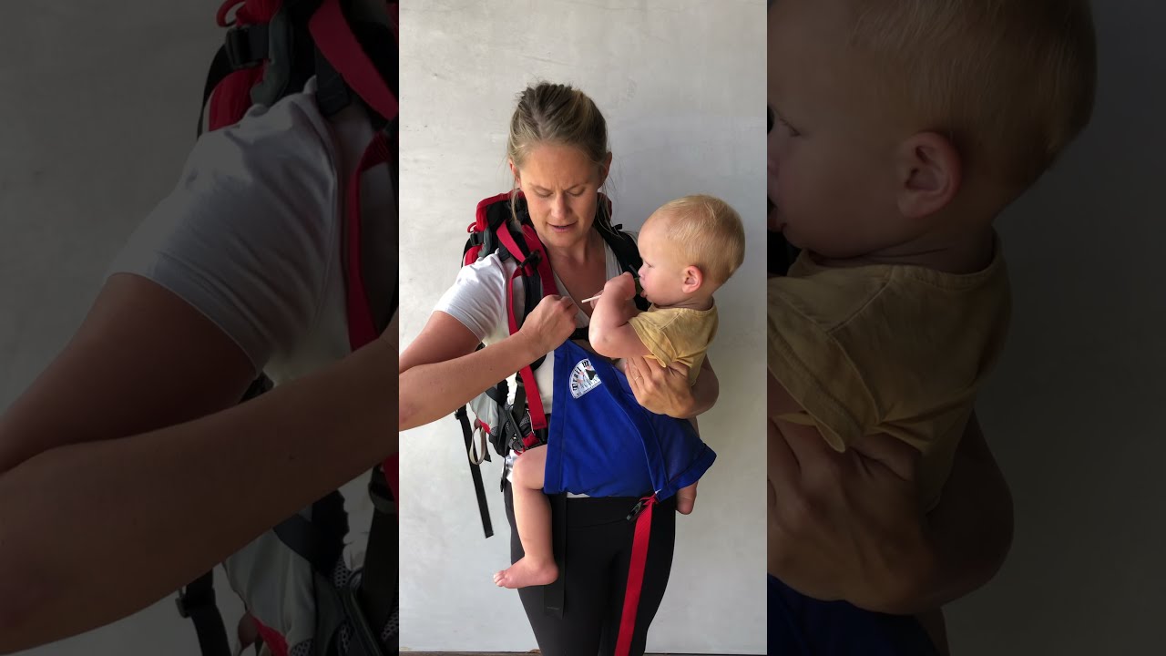 Trail Magik Kid Carrier Tutorial - Education on How to put it on