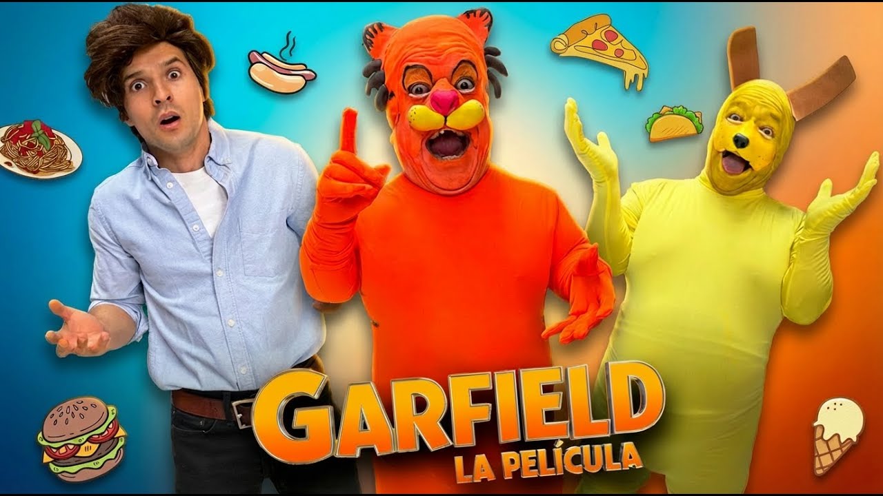 Un dia como GARFIELD !! / Memo Aponte