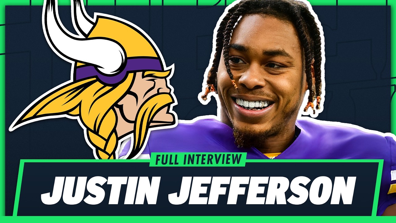 Justin Jefferson, Christian Darrisaw & Brian O'Neill | Minnesota Vikings Training Camp