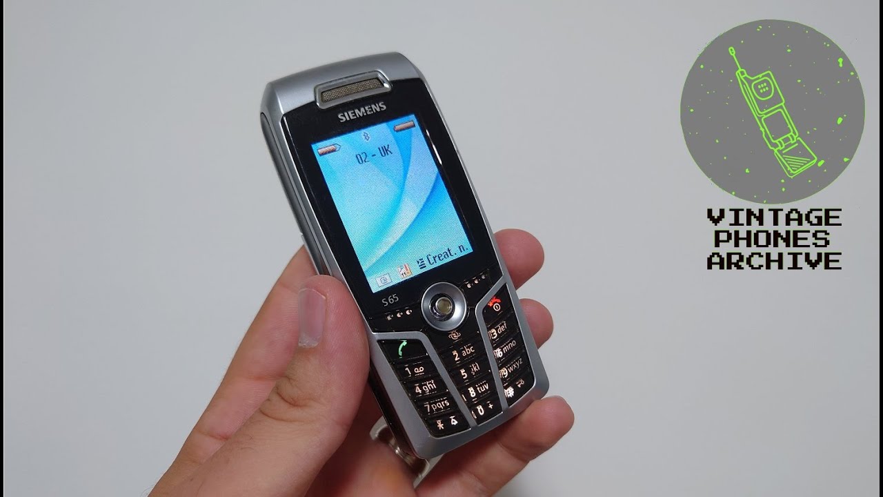 Siemens S65 Mobile phone menu browse, ringtones, games, wallpapers