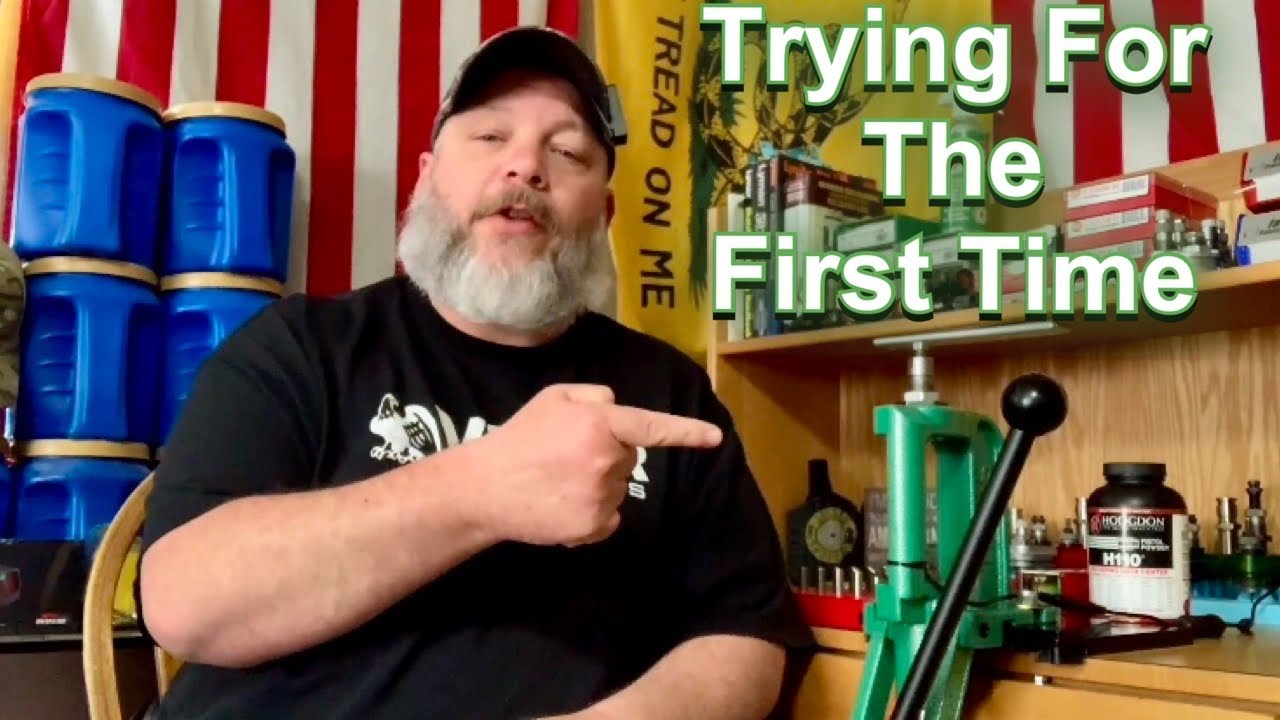 Reloading for the First Time on my RCBS Rock Chucker Supreme - 357 Magnum