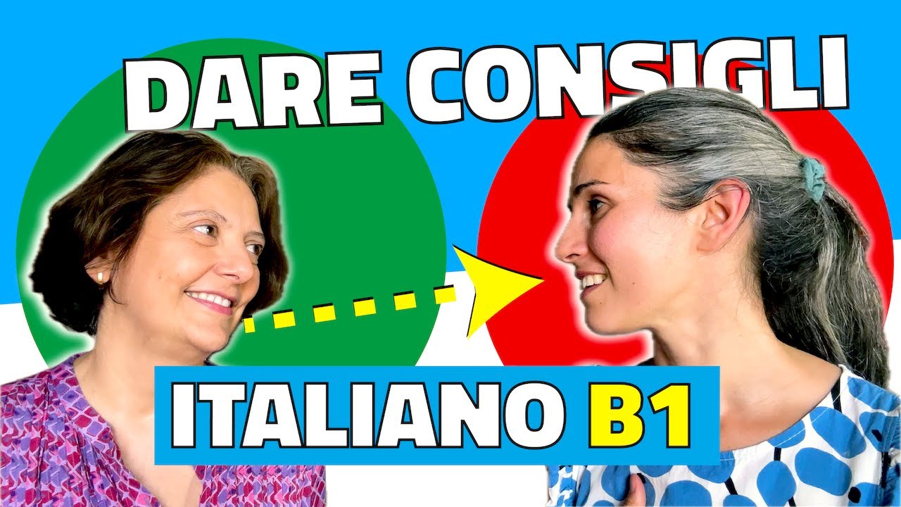 COME DARE CONSIGLI IN ITALIANO 👉 Prova orale B1  🇮🇹  (Esempio pratico) 
