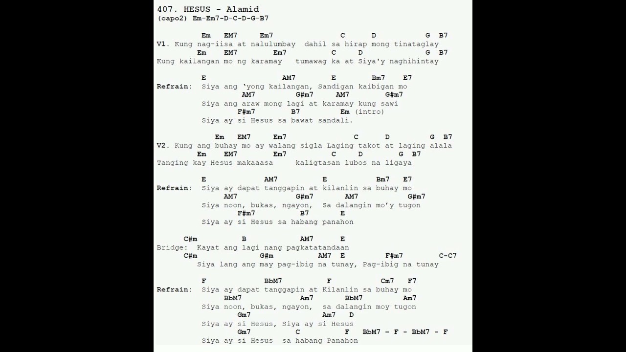 Hesus - Alamid | Communion (Chorus)