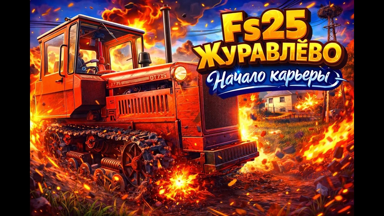 Farming Simulator 25 Село Журавлево )))