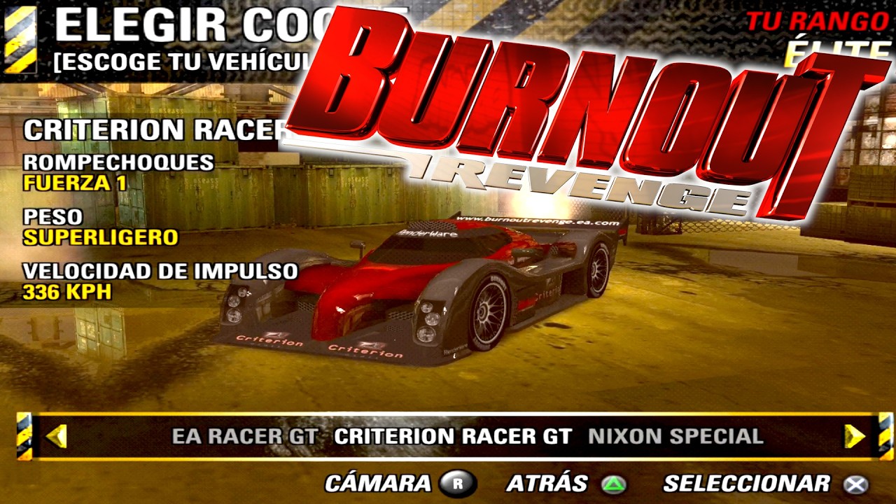 ¡Probando el Criterion Racer GT! (¡Coche especial!) - Burnout Revenge