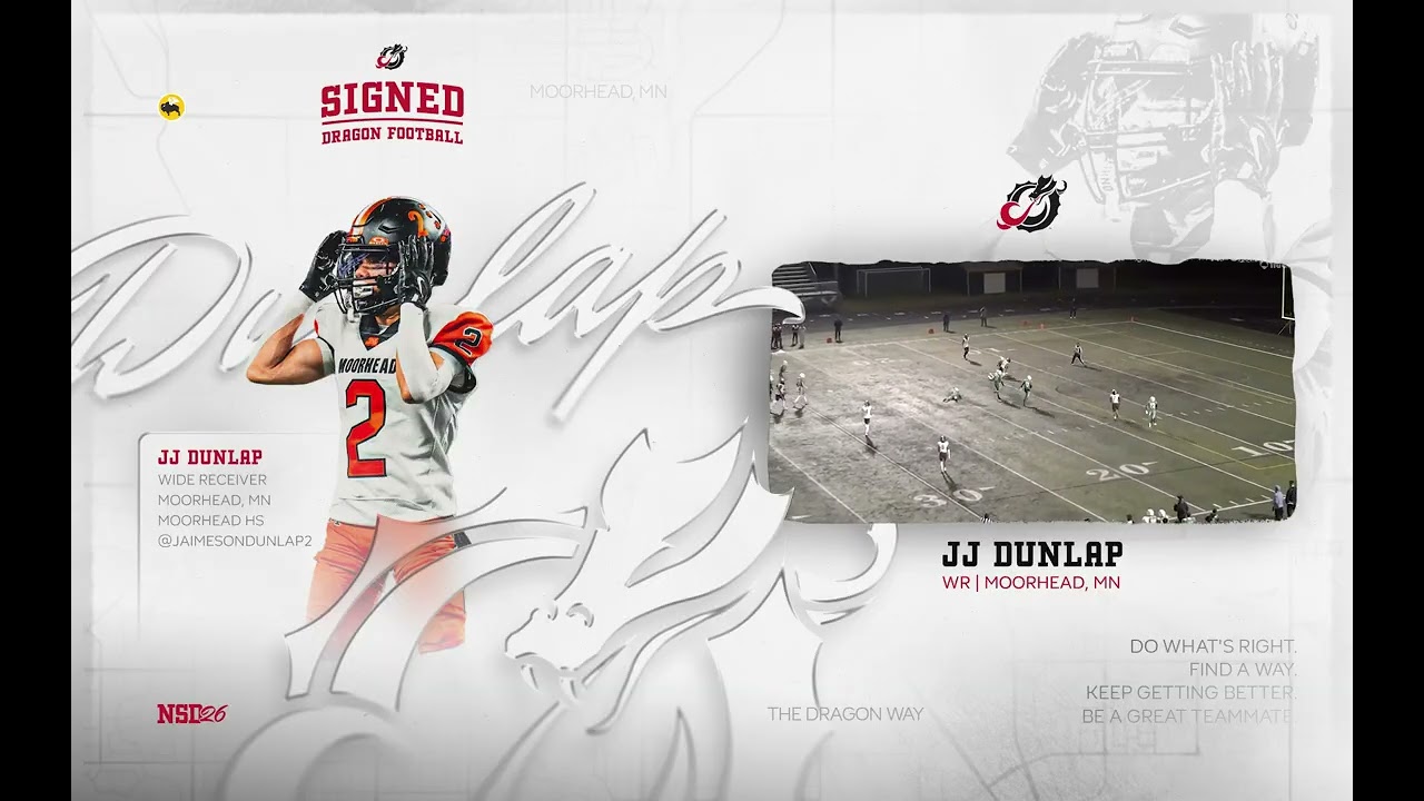 JJ Dunlap, WR (Moorhead, Minn. - Moorhead HS)