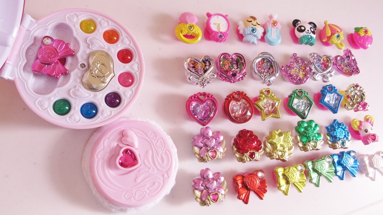 スマイルパクト で遊ぼう！ スイーツパクト 予習編 キラキラ☆プリキュアアラモード おもちゃ precure　glitter force