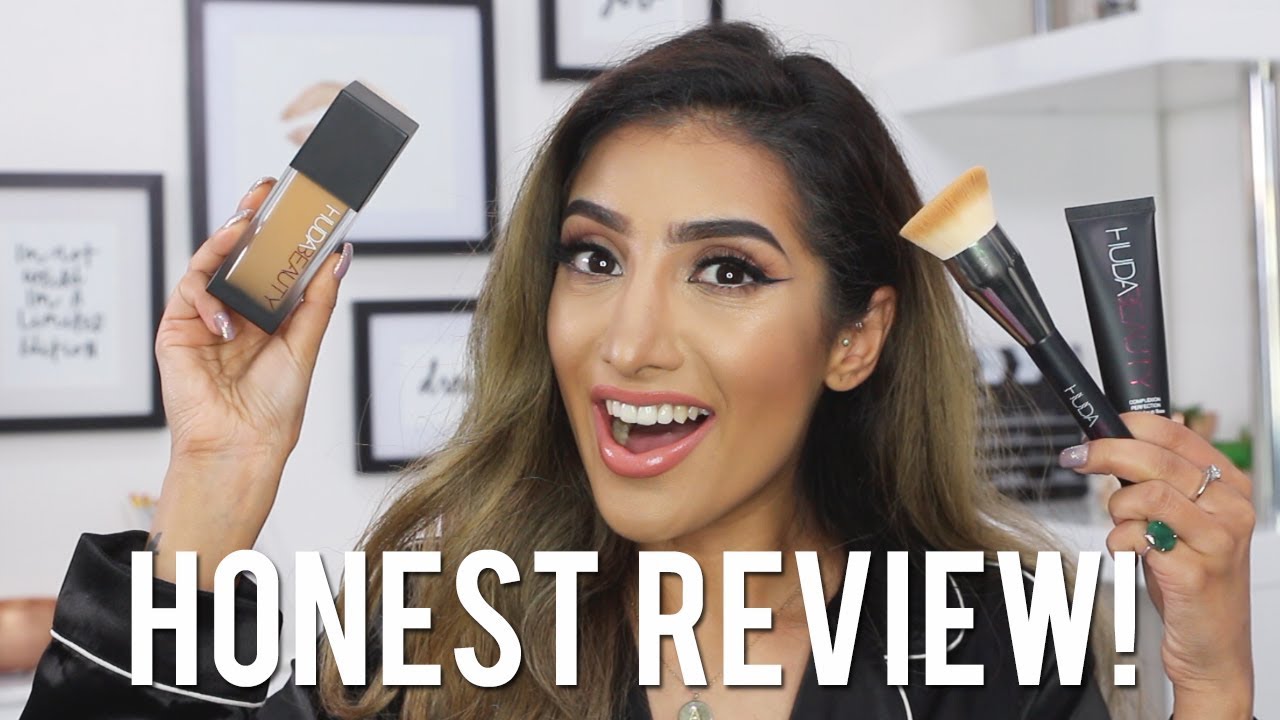Huda Faux Filter Foundation REVIEW & DEMO