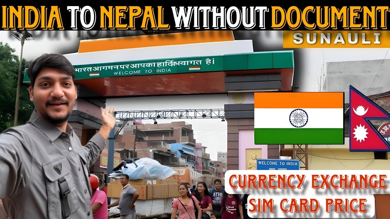 First Impression Of Nepal It’s Shocking | India To Nepal By Land : Currency Exchange & Sim