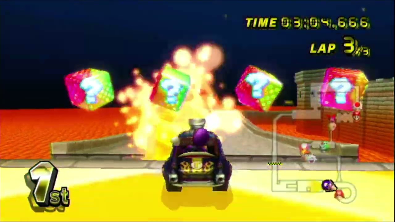 Mario Kart Wii - Waluigi, Flame Flyer