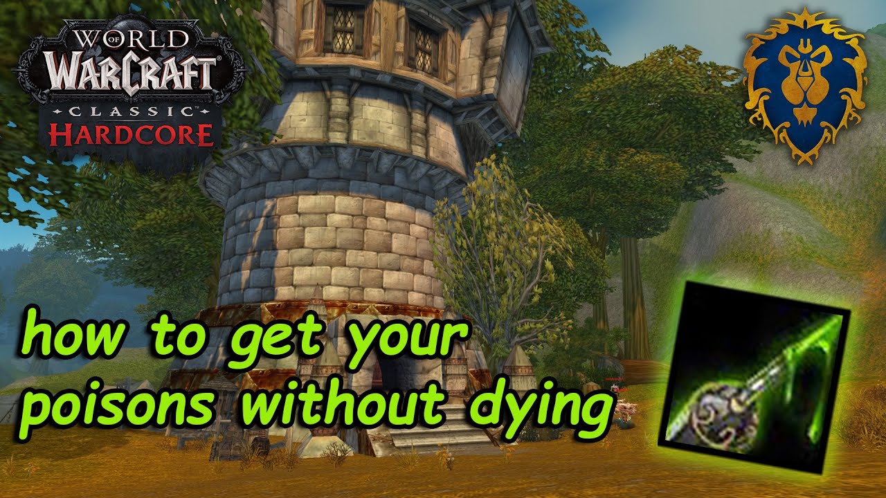 how to survive the alliance poison quest | a complete guide for WoW classic hardcore